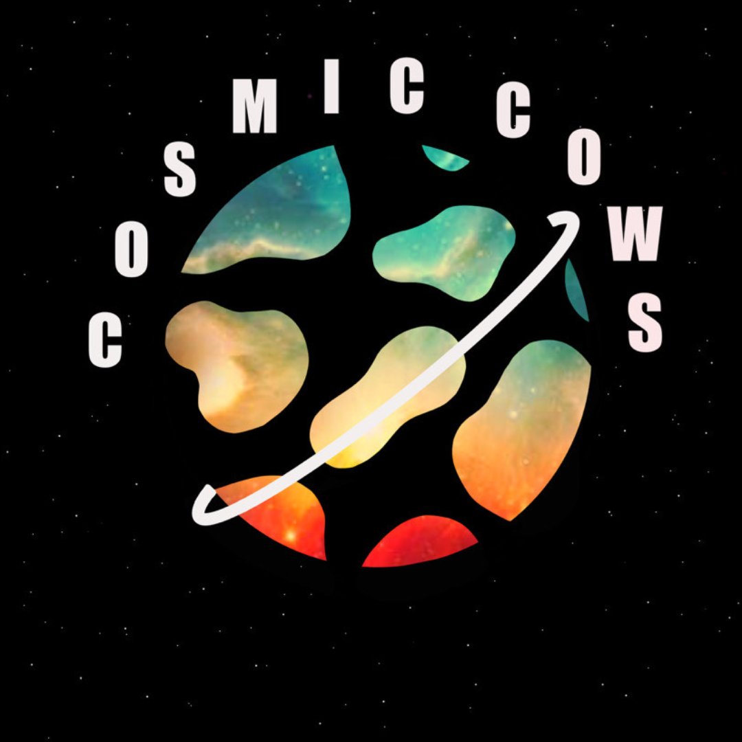 The logo of Cosmic Cows