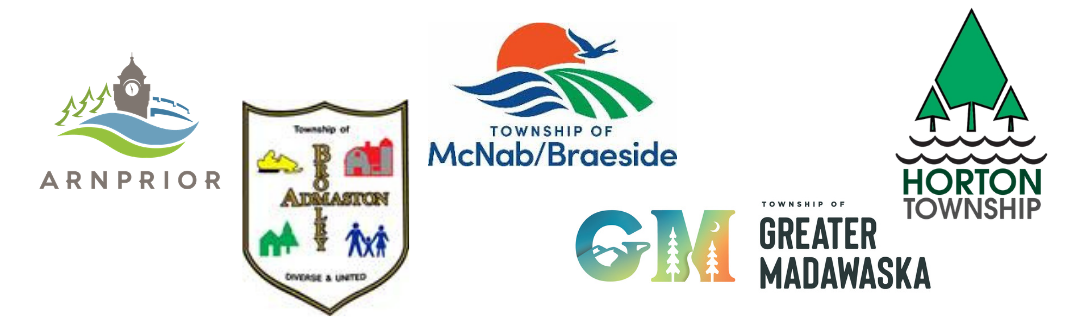 Logos of participating municipalities