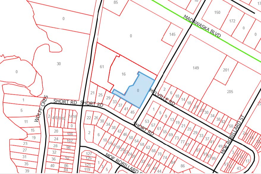 Key Map for Zoning By-Law Amendment No. 2-22