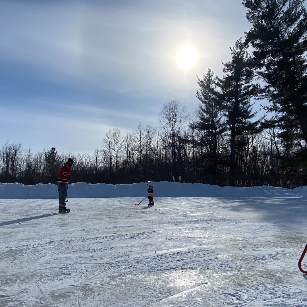 Caruso Park outdoor rink