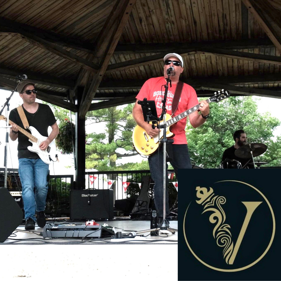 The Vagrant Kings on stage at Robert Simpson Park