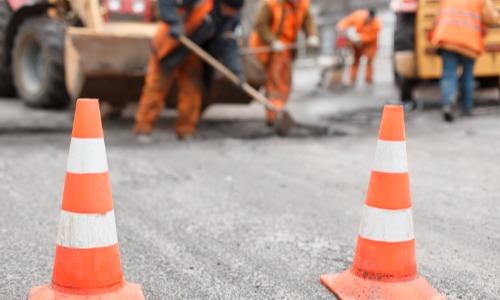 Road construction