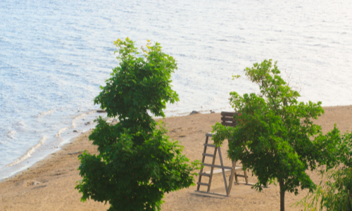 Beach at Robert Simpson Park