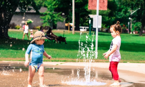 Robert Simpson Park Splash Pad 