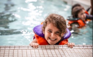 kids swimming