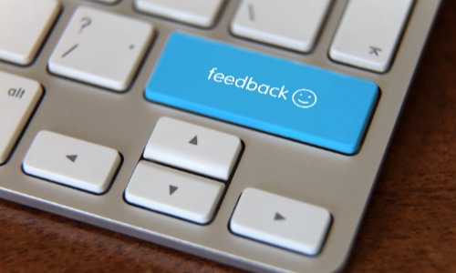 Feedback Button on Keyboard