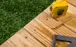 Building Materials on a deck