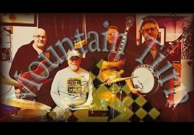 Members of Mountain Turn posing for a photo