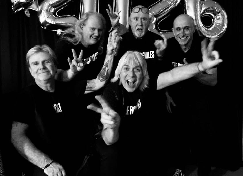 Members of RockPhiles posing for a photo